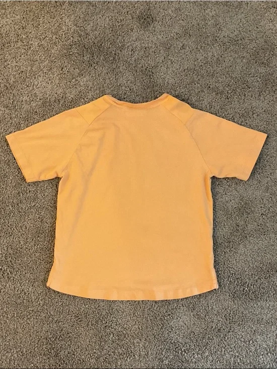 Zara Yellow Graphic Short Sleeve Tee - Picture 2 of 6